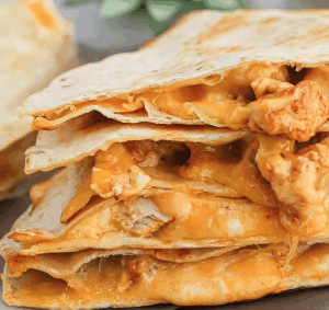 Chicken and Cheese Quesadilla